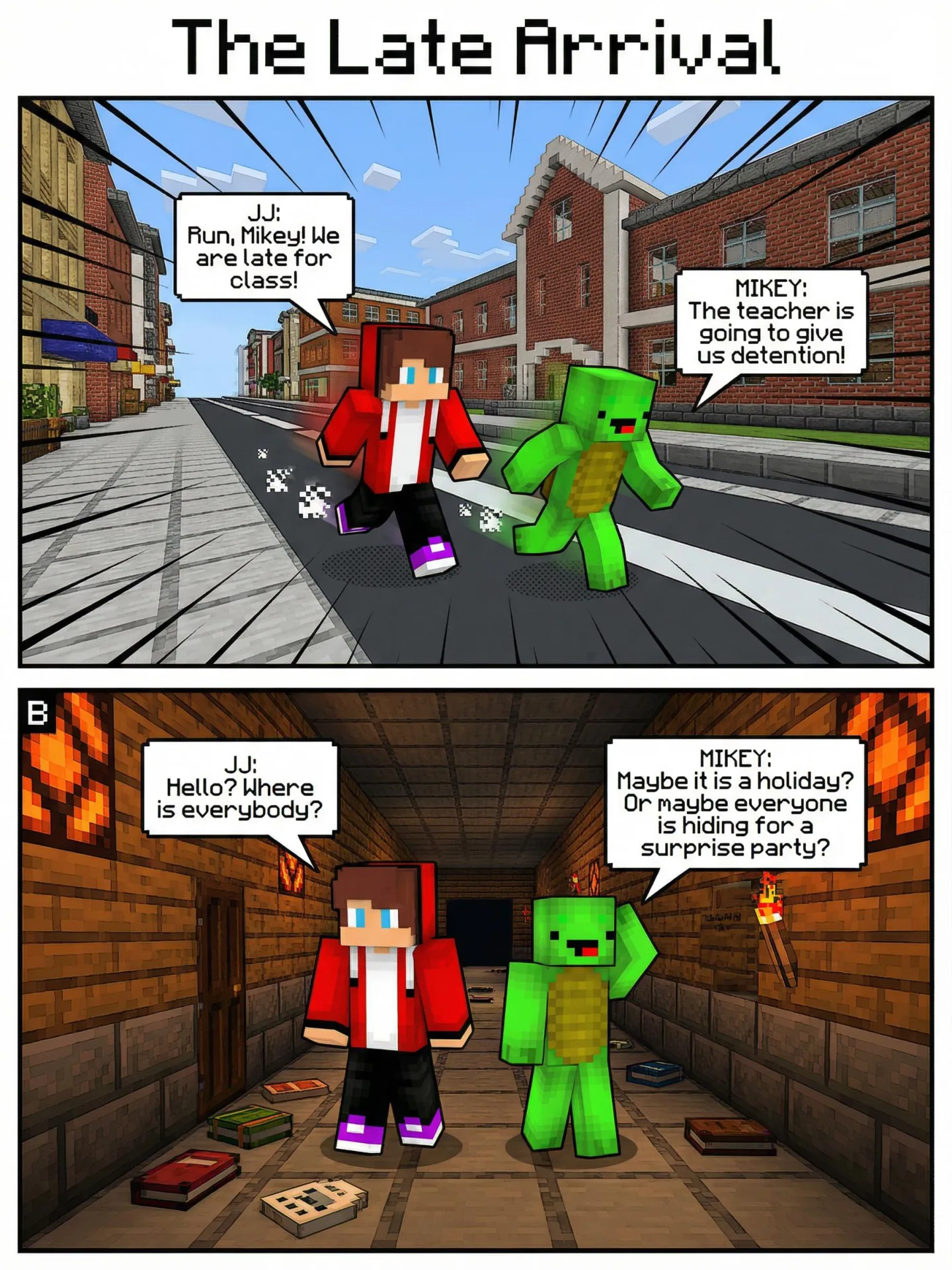 Zombie School Adventure 第 1 页